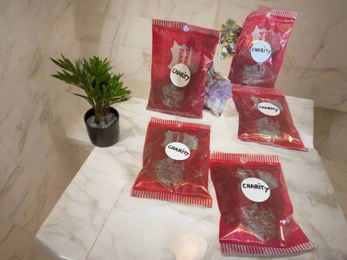 Spiritual resin incense blends