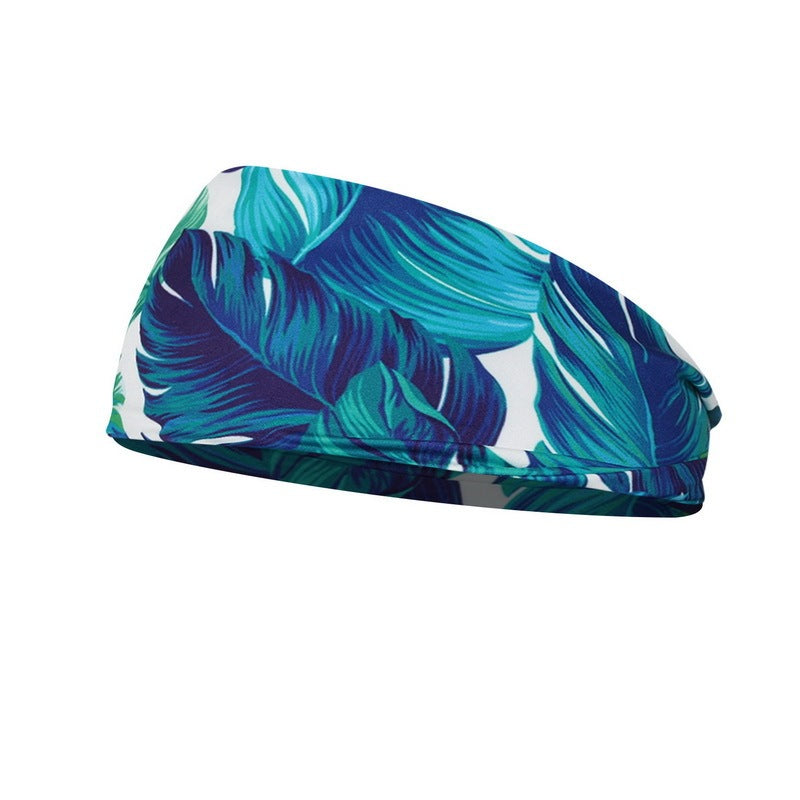 Printed Headband Sweat-Absorbent