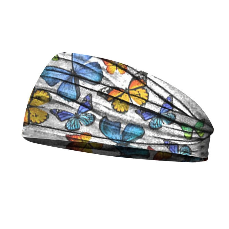 Printed Headband Sweat-Absorbent