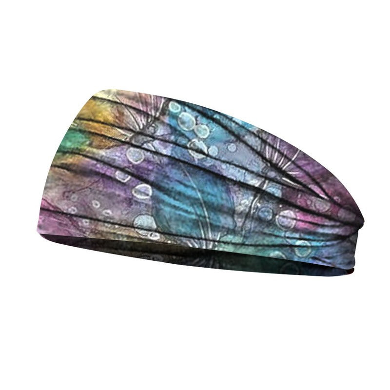 Printed Headband Sweat-Absorbent