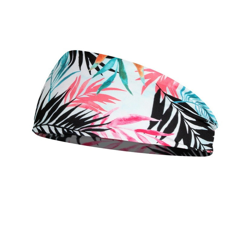 Printed Headband Sweat-Absorbent