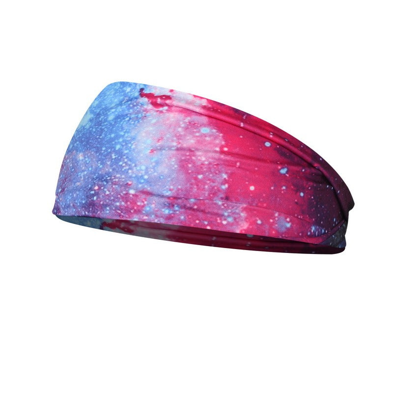 Printed Headband Sweat-Absorbent