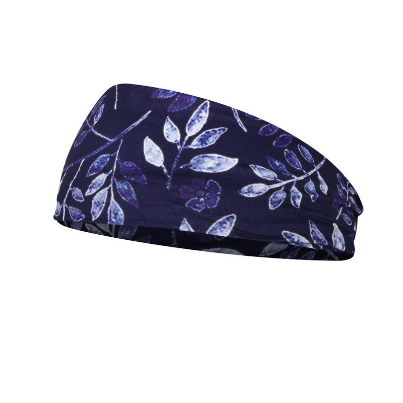 Printed Headband Sweat-Absorbent