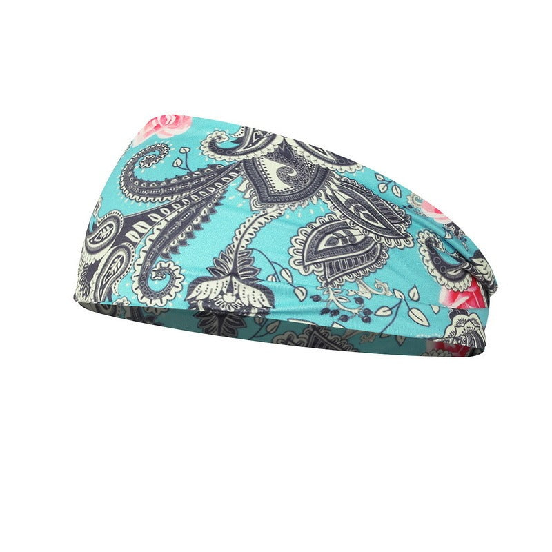 Printed Headband Sweat-Absorbent