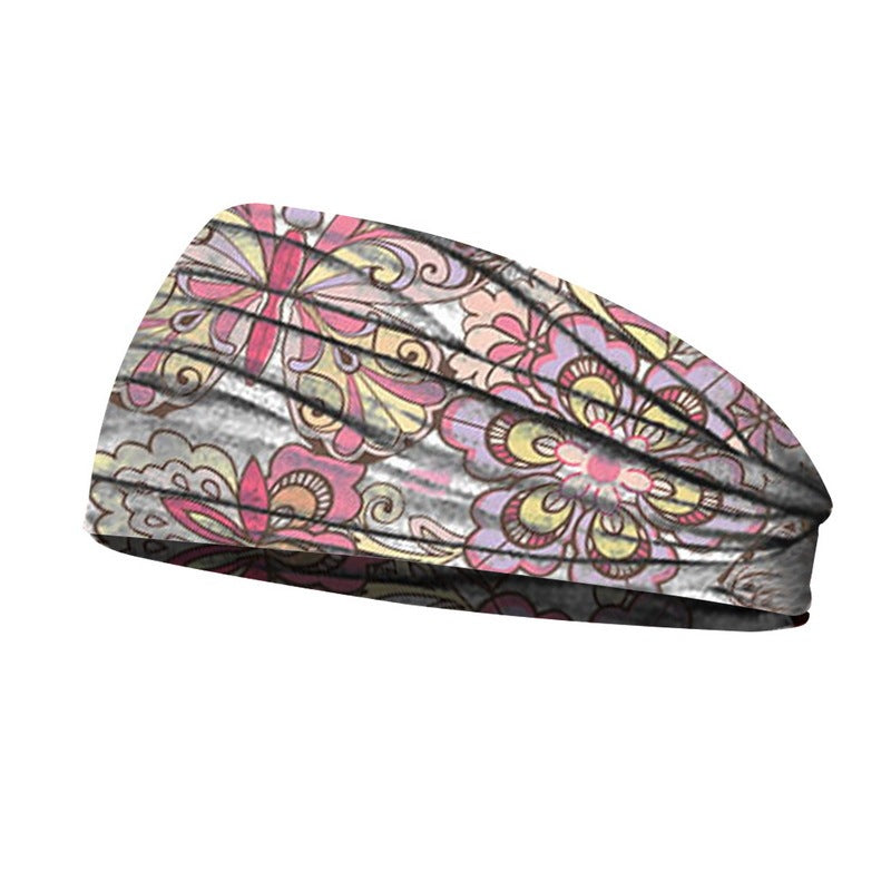 Printed Headband Sweat-Absorbent