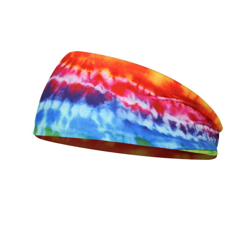 Printed Headband Sweat-Absorbent