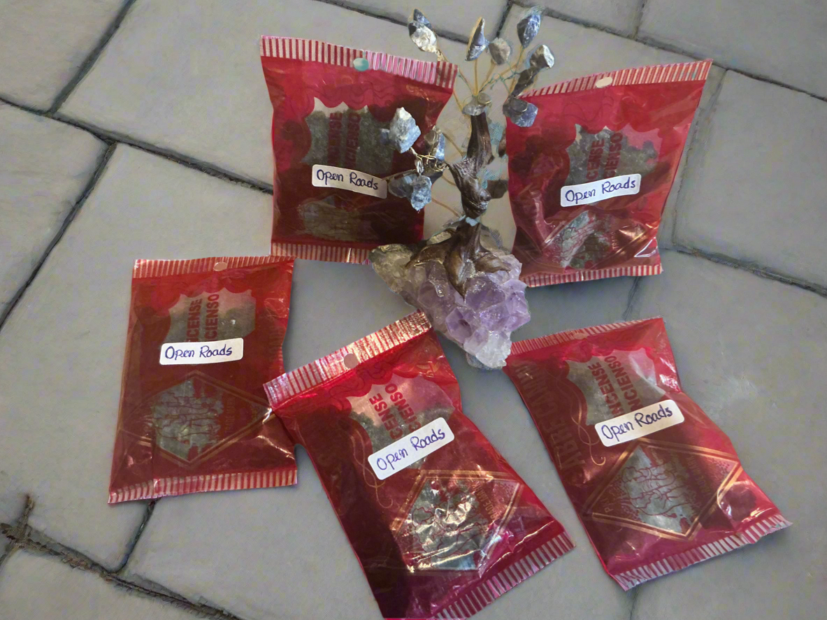 Spiritual resin incense blends