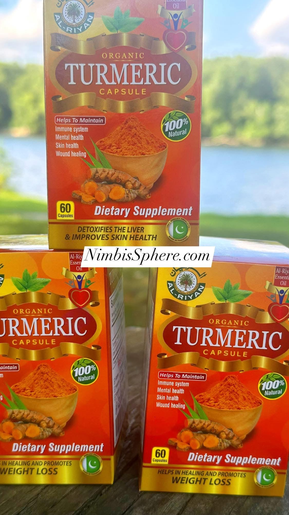 AL-RIYAN ORGANIC TURMERIC CAPSULE