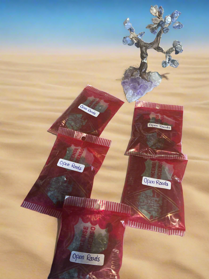 Spiritual resin incense blends