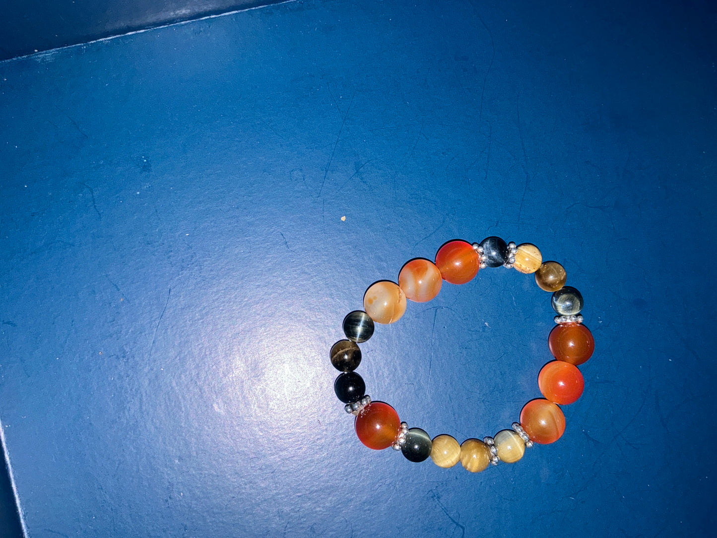 Carlian Stone Unique custom design, crystal bracelets set