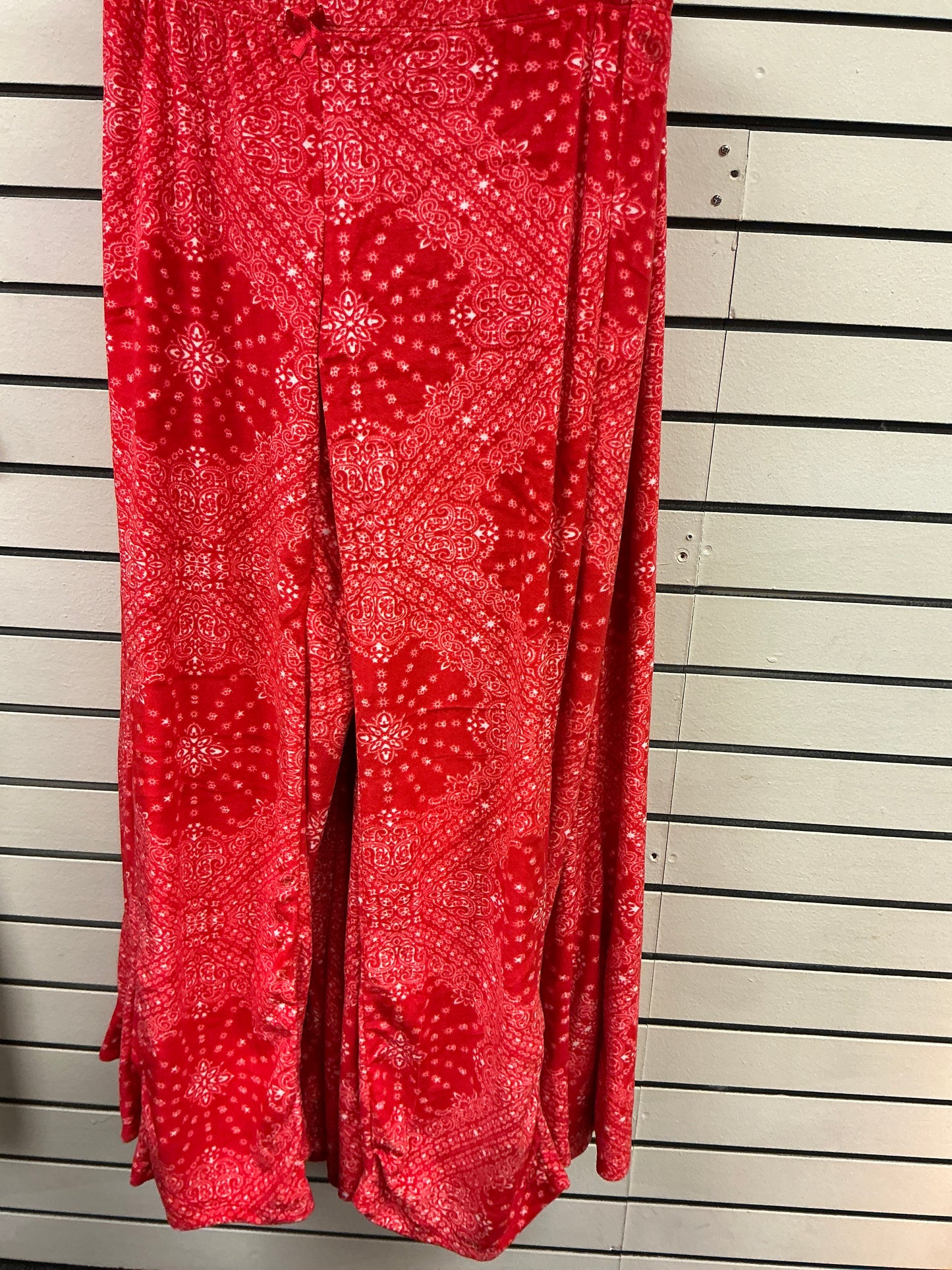 Red and white holiday comfy pajama pantsi]5}\-n\