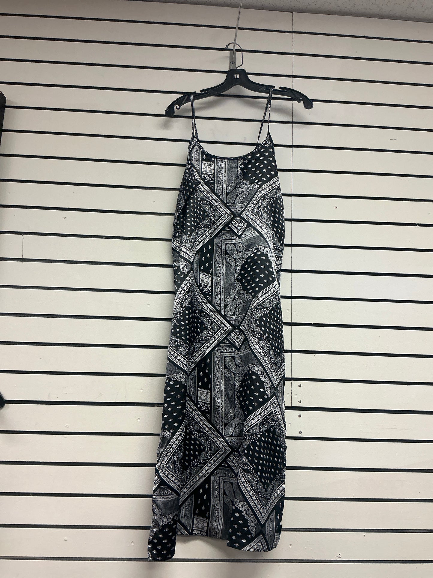 Bandanna black-and-white night set long