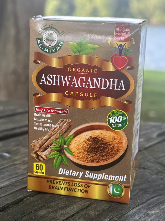 AL-RIYAN Organic Ashwagandha Capsules